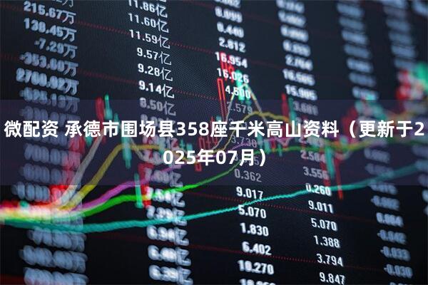 微配资 承德市围场县358座千米高山资料（更新于2025年07月）